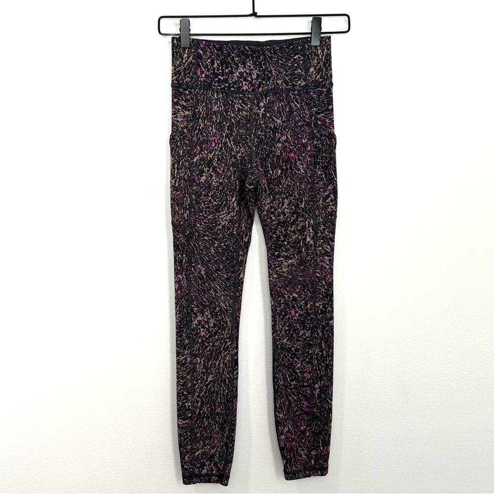 Lululemon Invigorate Legging High-Rise Tight 28" Topography Multi size 4